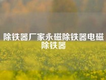 除铁器厂家永磁除铁器电磁除铁器