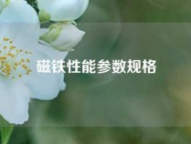 磁铁性能参数规格