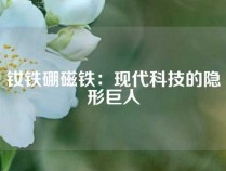 钕铁硼磁铁：现代科技的隐形巨人