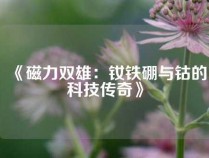 《磁力双雄：钕铁硼与钴的科技传奇》