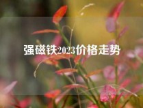 强磁铁2023价格走势