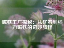 磁铁工厂探秘：从矿石到强力磁铁的奇妙旅程