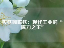 钕铁硼磁铁：现代工业的“磁力之王”