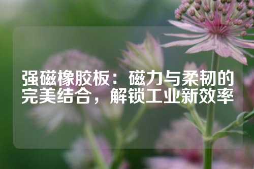 强磁橡胶板：磁力与柔韧的完美结合，解锁工业新效率