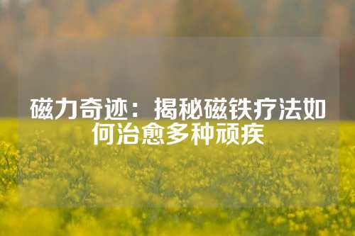 磁力奇迹：揭秘磁铁疗法如何治愈多种顽疾